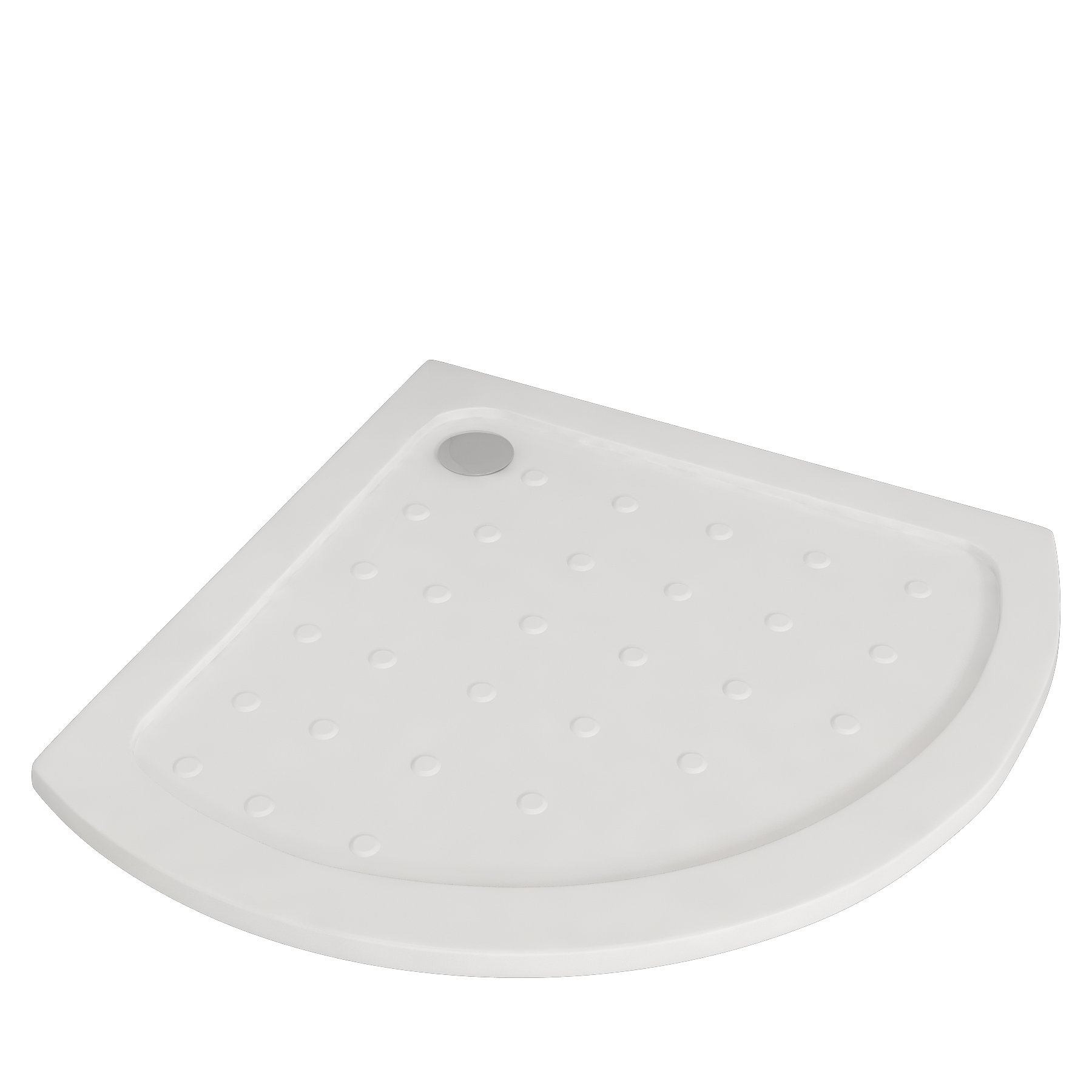 860mm Single Quadrant Shower Enclosure En-Suite With Amaze Toilet & 600mm Gloss White 2 Door Vanity Unit
