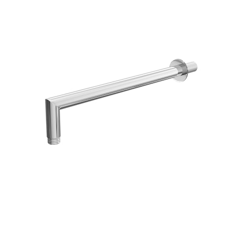 Chrome 50mm Round Wall Mounted Shower Arm 90 Degree Angle