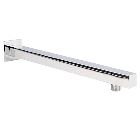 Nuie Chrome Square Wall Mounted Shower Arm