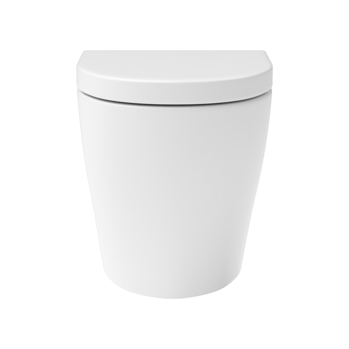 Elva Rimless Back to Wall Toilet with Soft Close Seat