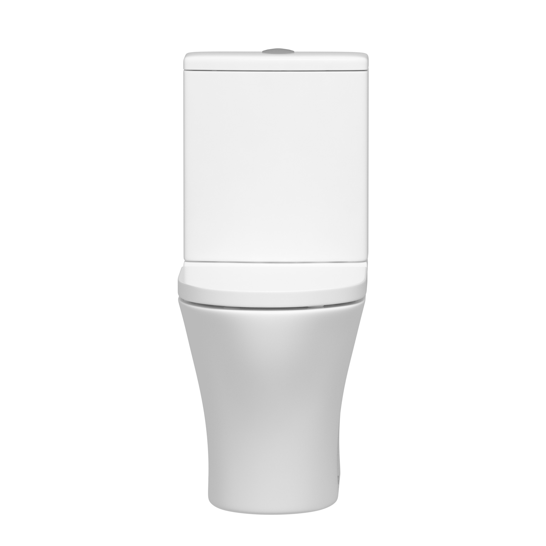 Peak Rimless Close Coupled Toilet and Soft Close Seat with Cistern