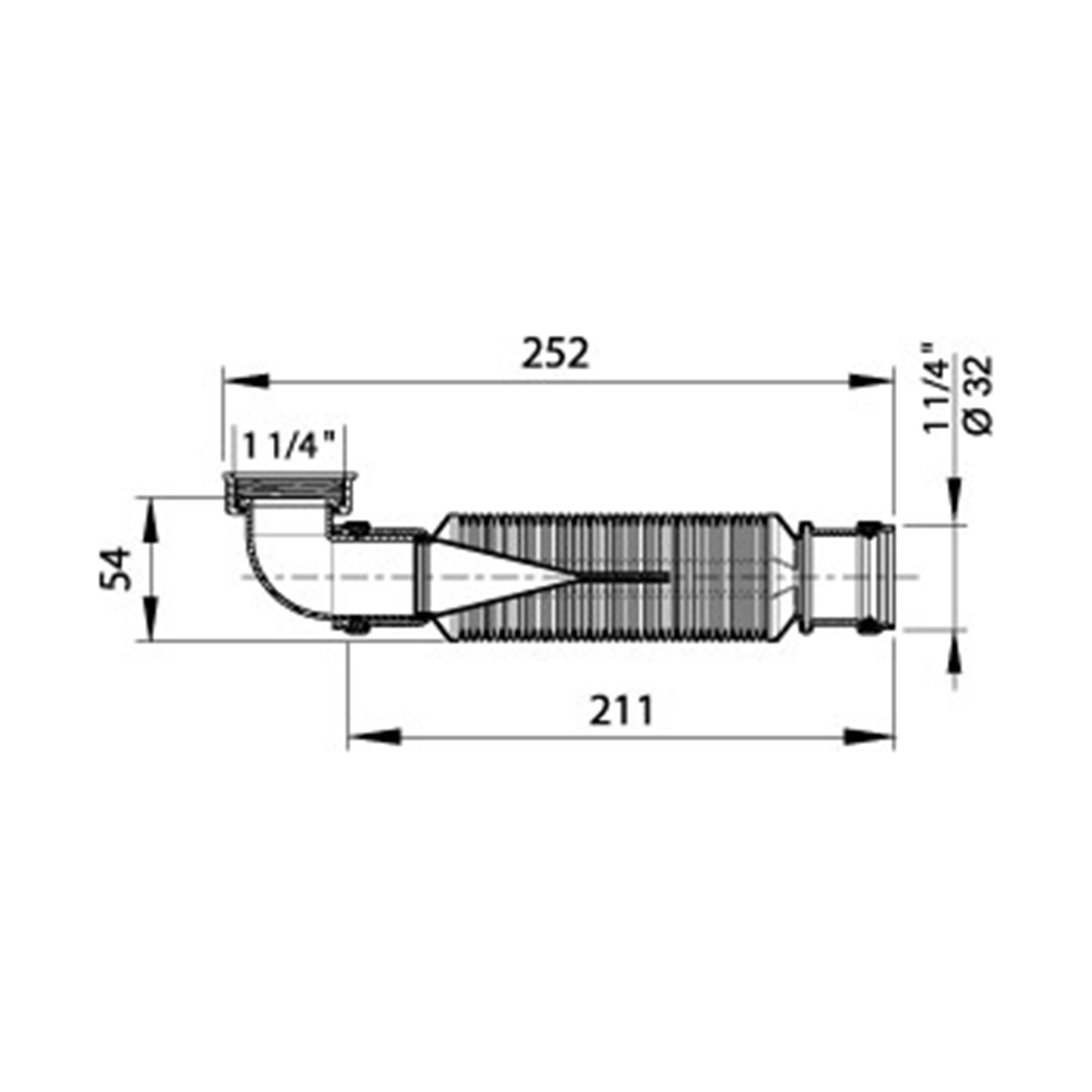Waste Trap For Furniture Basins