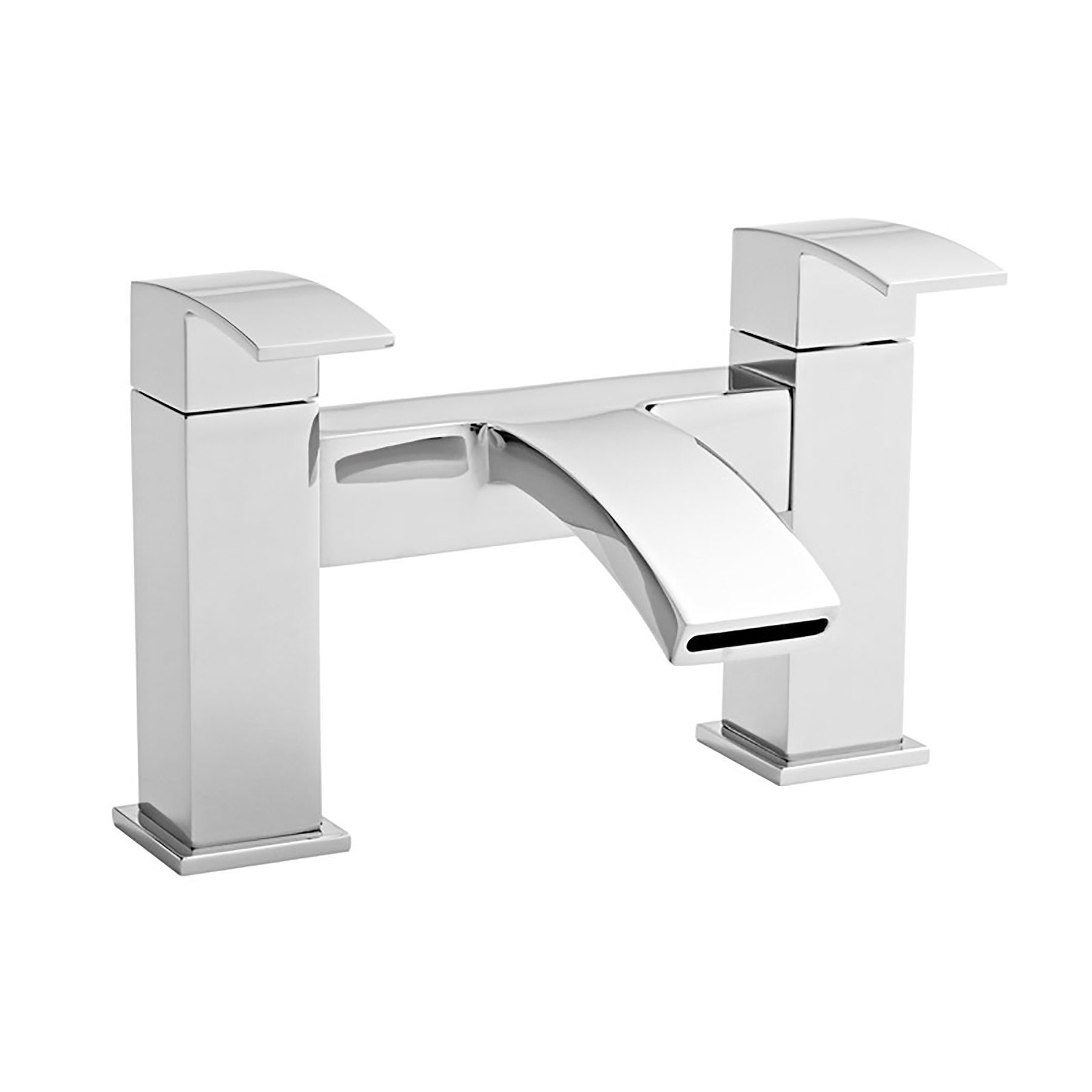 Flair Deck Mounted Bath Filler Tap - Chrome