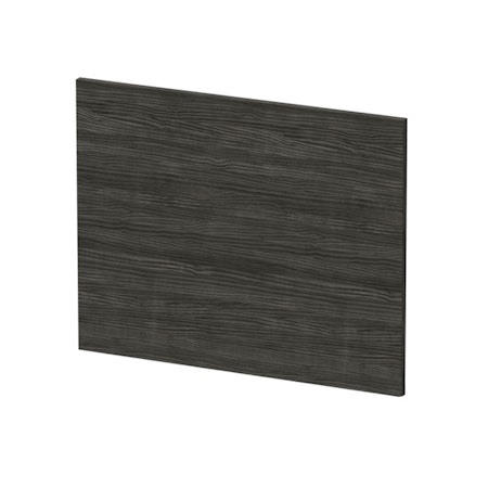 Turin 700mm Hale Black L Shaped MDF End Bath Panel - Wooden