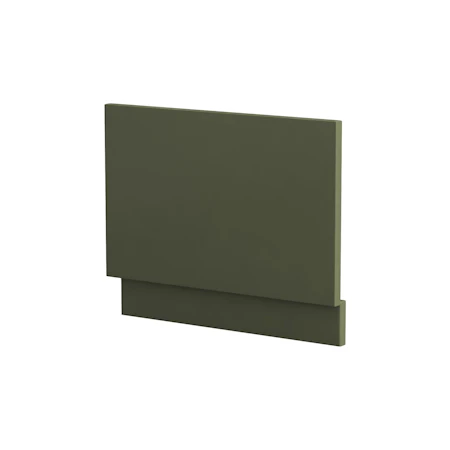 Modena Straight Bath MDF End Panel 800mm - Satin Green