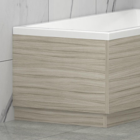 Turin 750mm Beachwood MDF End Bath Panel - Wooden