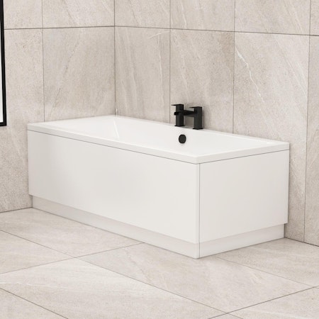 Iflo Clyde 1700 X 700mm Double Ended Bath White With Leg Pack Kit7Carron | City Plumbing