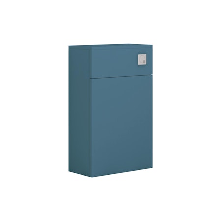 Modena 500mm Satin Blue BTW Back to Wall Toilet Wc Unit