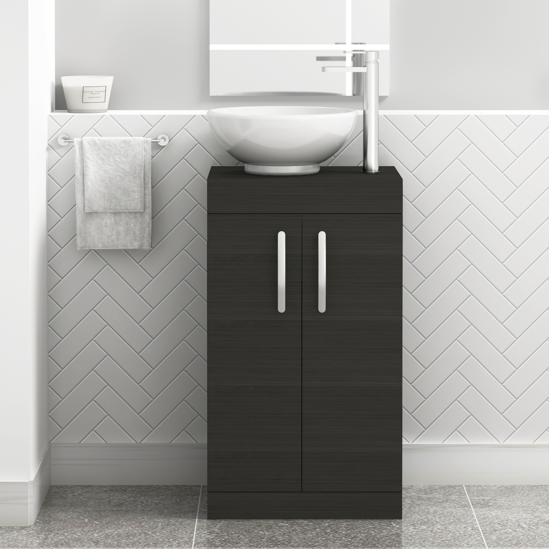 Countertop basin online and unit