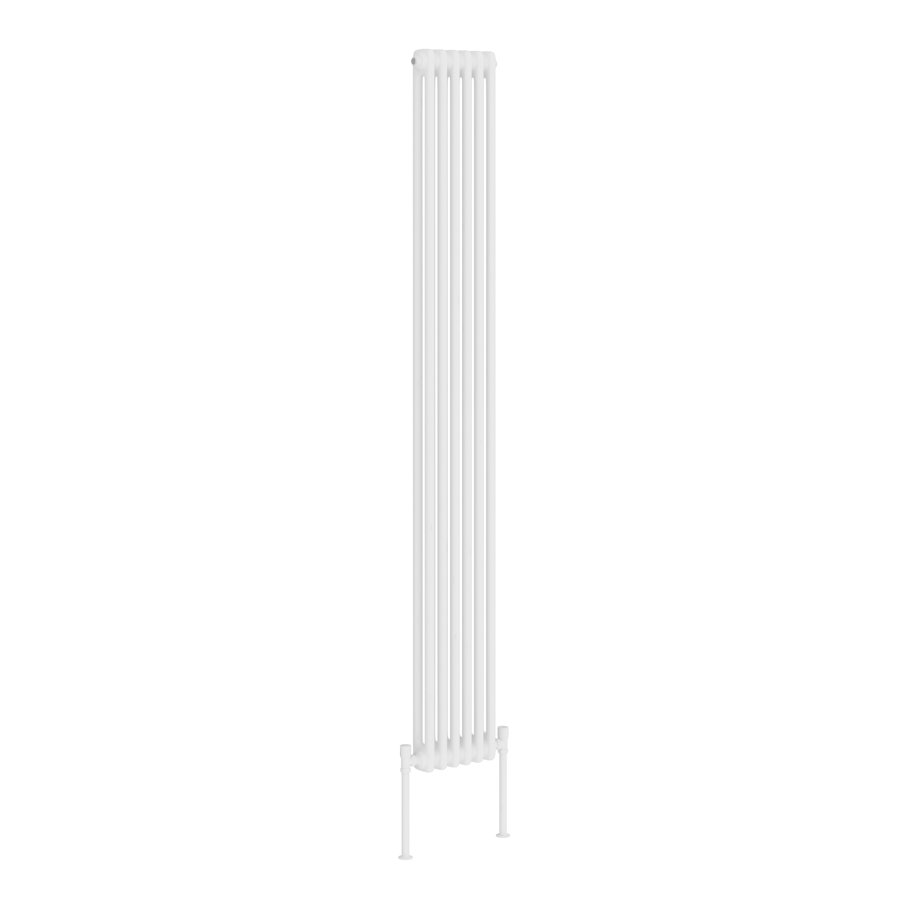 Fluxx Vertical White Double Column Radiators