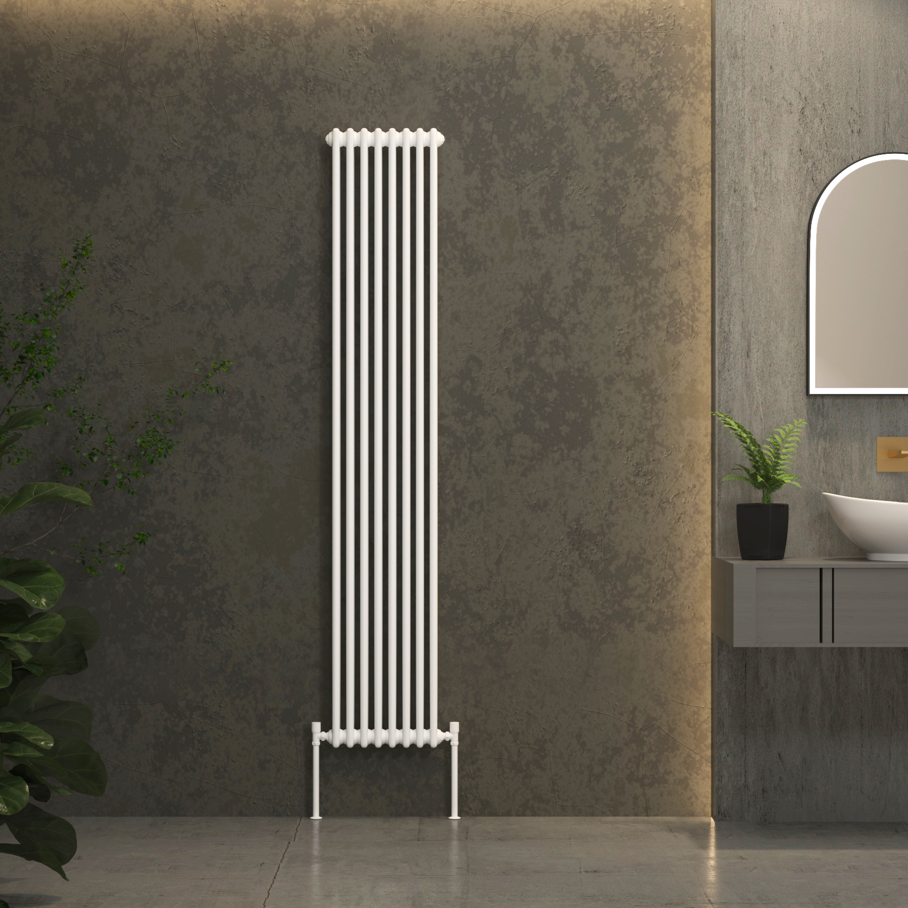 Fluxx Vertical Column Radiators – Multiple Sizes, Colours & Panel Options