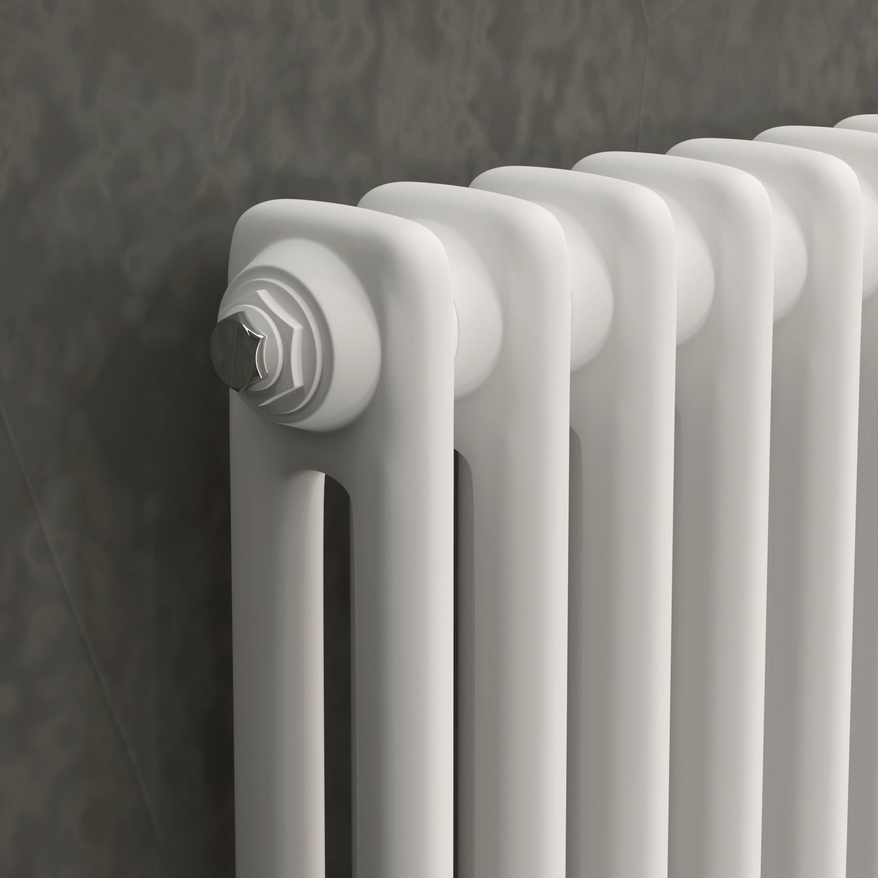 Fluxx Vertical White Double Column Radiators