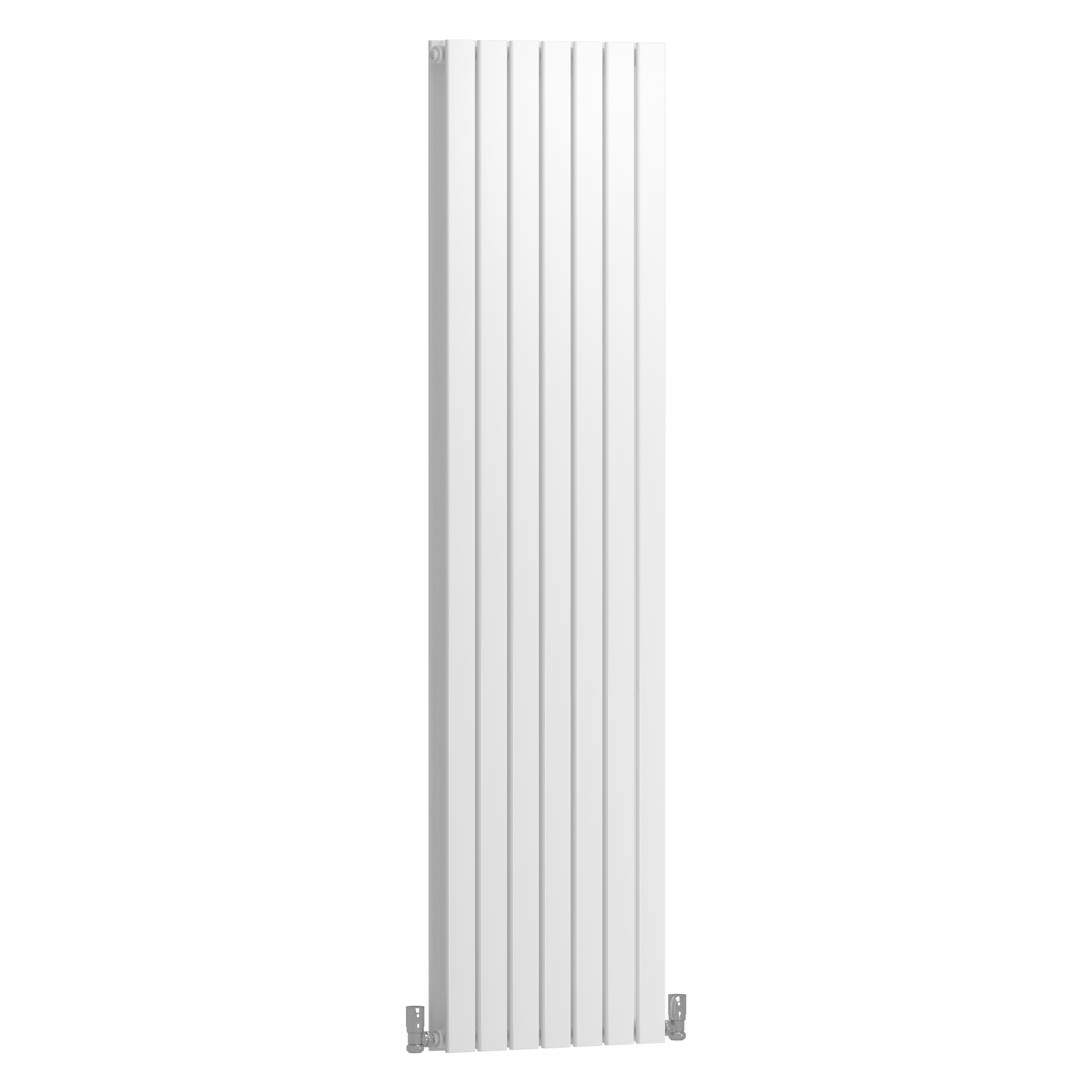 Aurexa White Vertical Designer Radiator 1800 x 476mm - Double Flat Panel