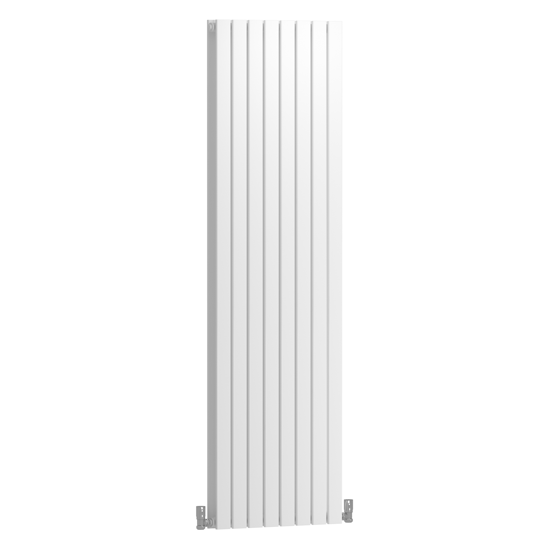 Aurexa White Vertical Designer Radiator 1800 x 544mm - Double Flat Panel
