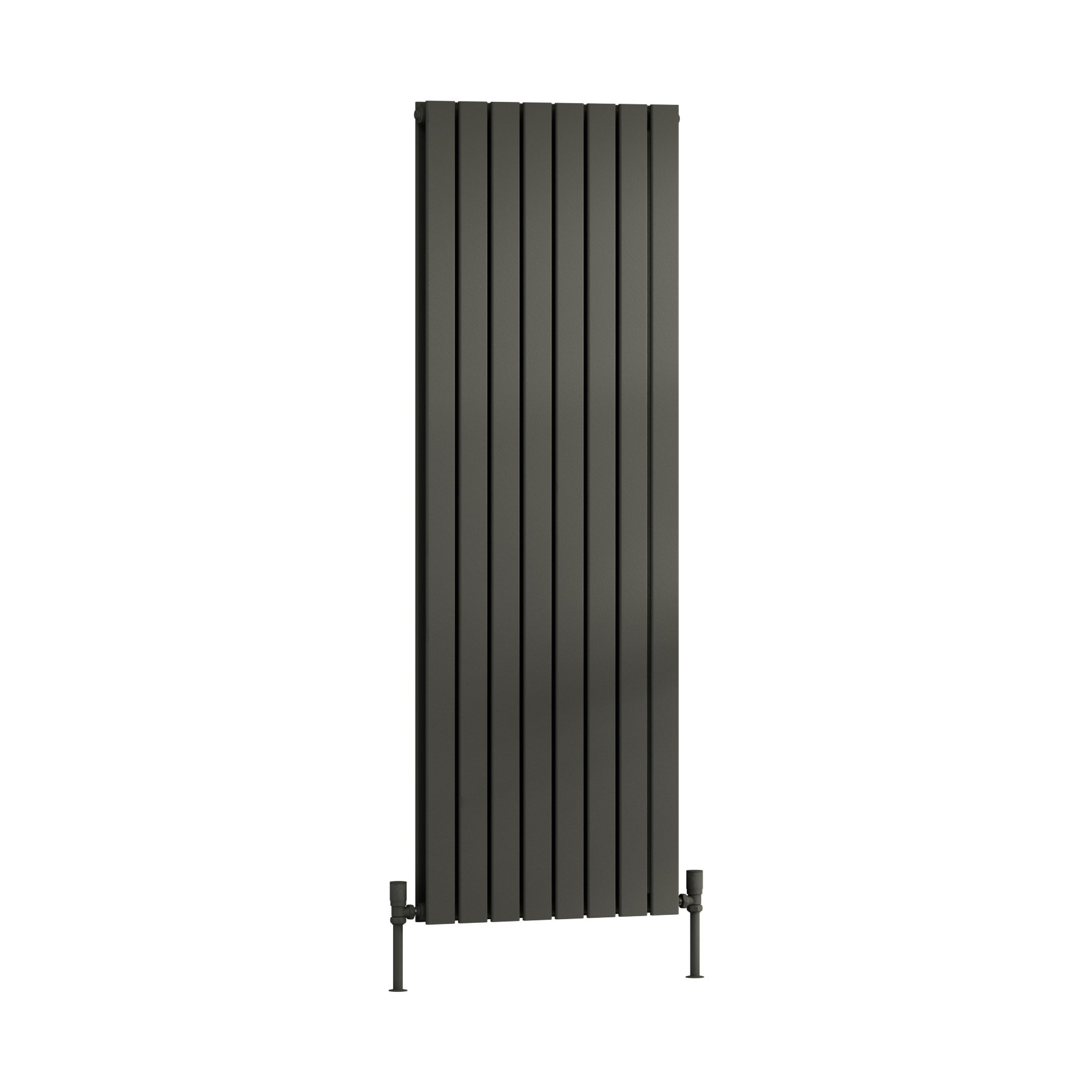Aurexa Anthracite Vertical Designer Radiator 1600 x 544mm - Double Flat Panel
