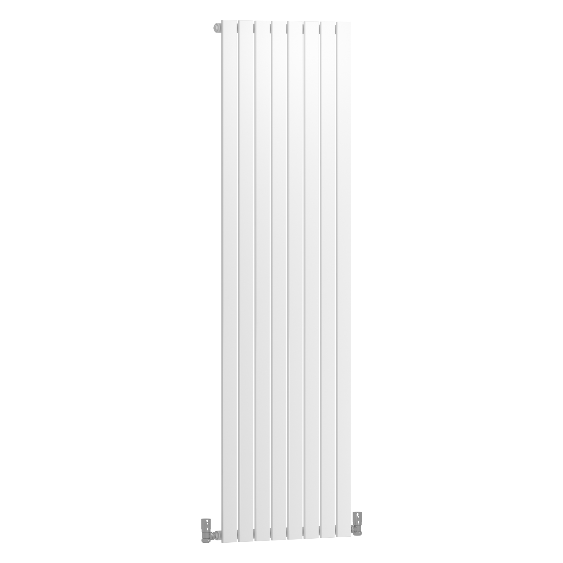Aurexa White Vertical Designer Radiator 1800 x 544mm - Single Flat Panel