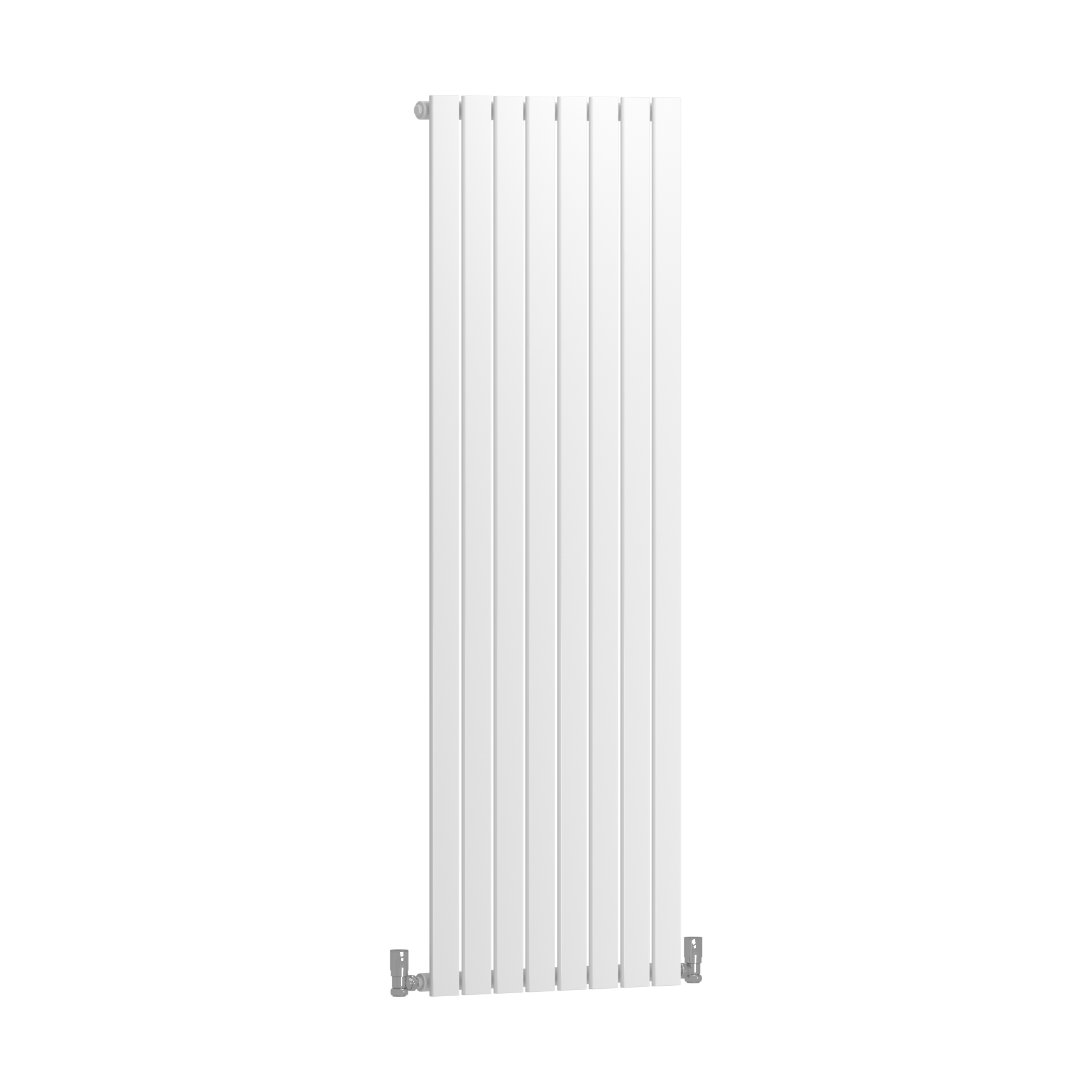 Aurexa White Vertical Designer Radiator 1600 x 544mm - Single Flat Panel
