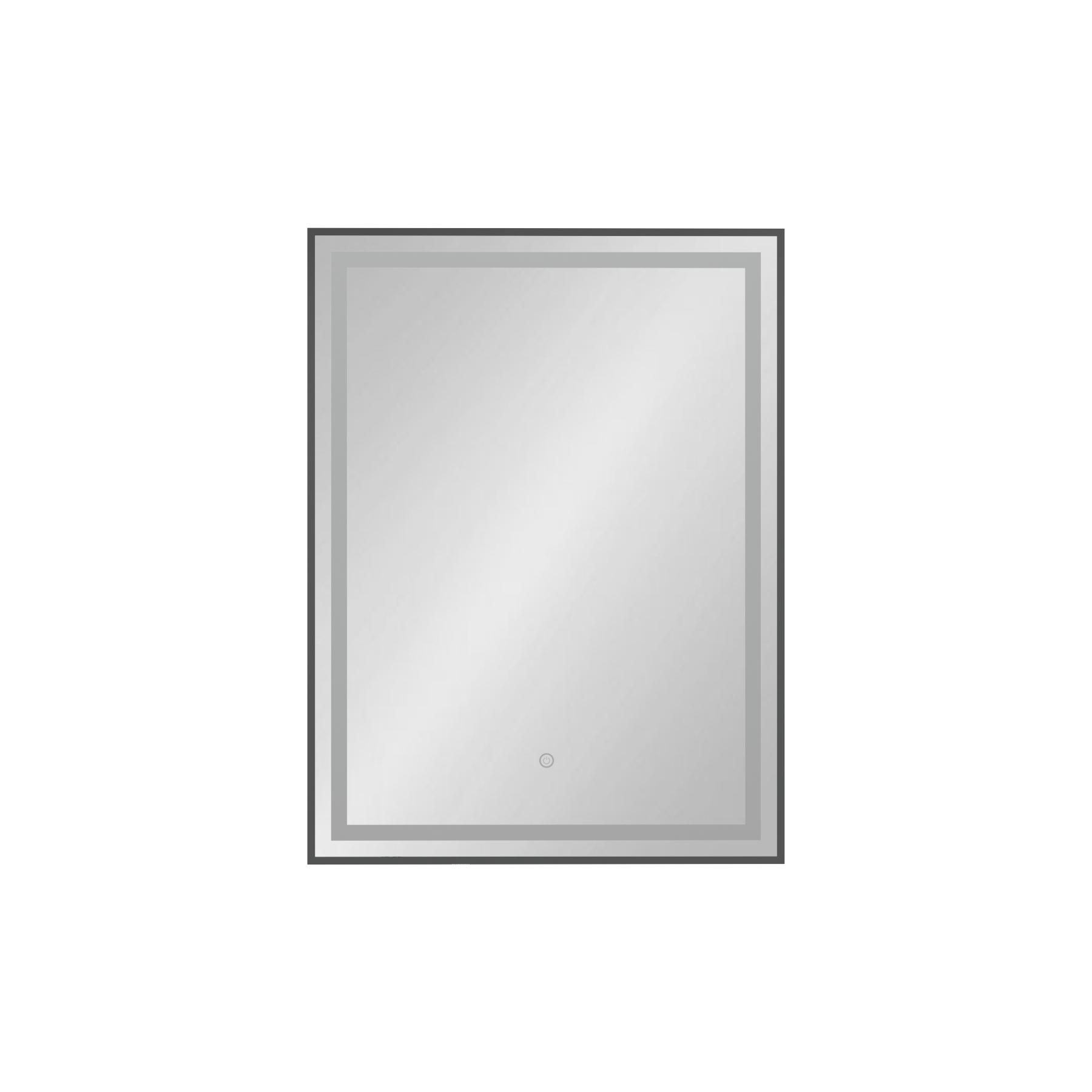 Oslo Frontlit LED Illuminated Framed Mirror with Demister Pad & Touch Sensor - Multiple Colours & Sizes