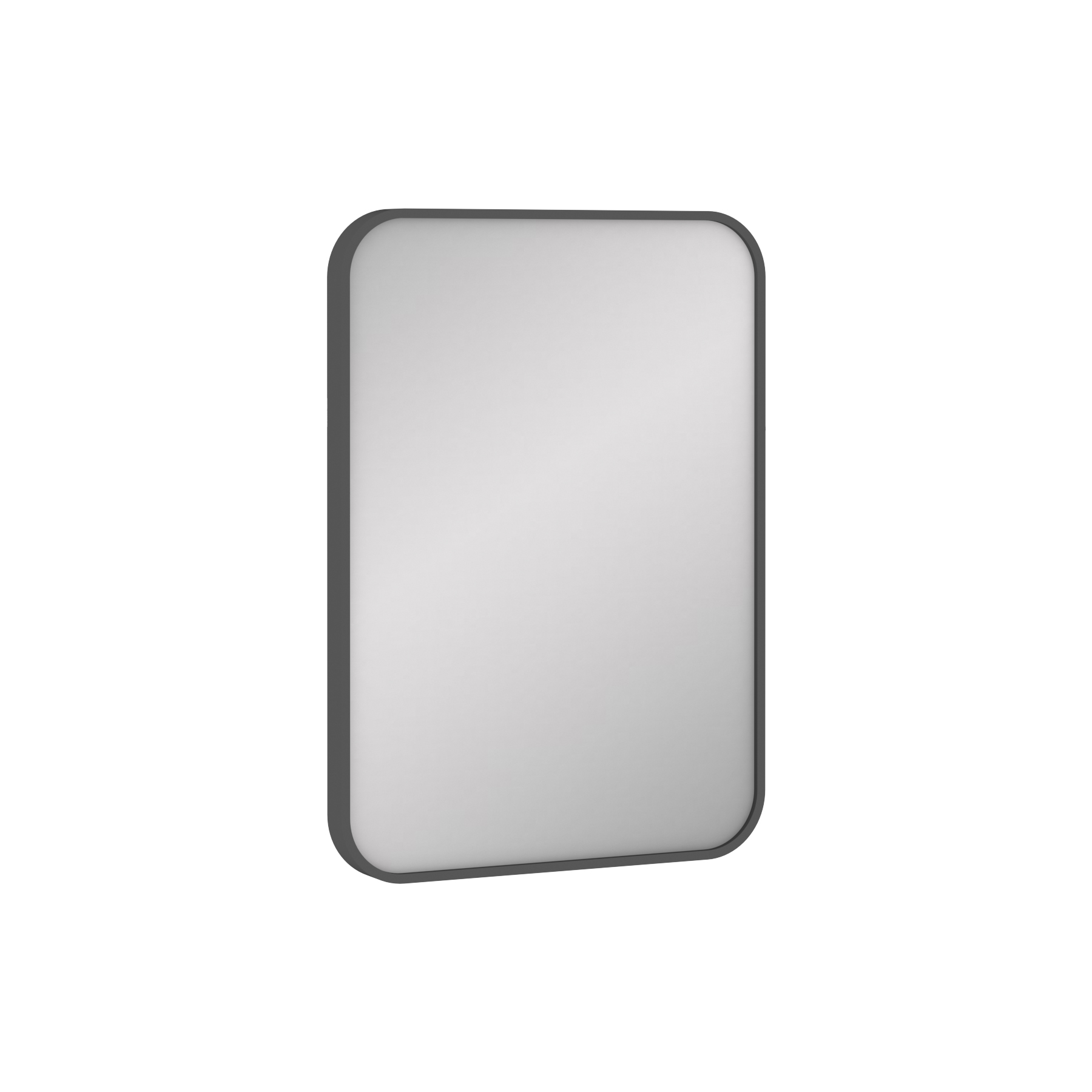 Elmore Matt Black Framed Bathroom Mirror Rectangular Minimalist Design
