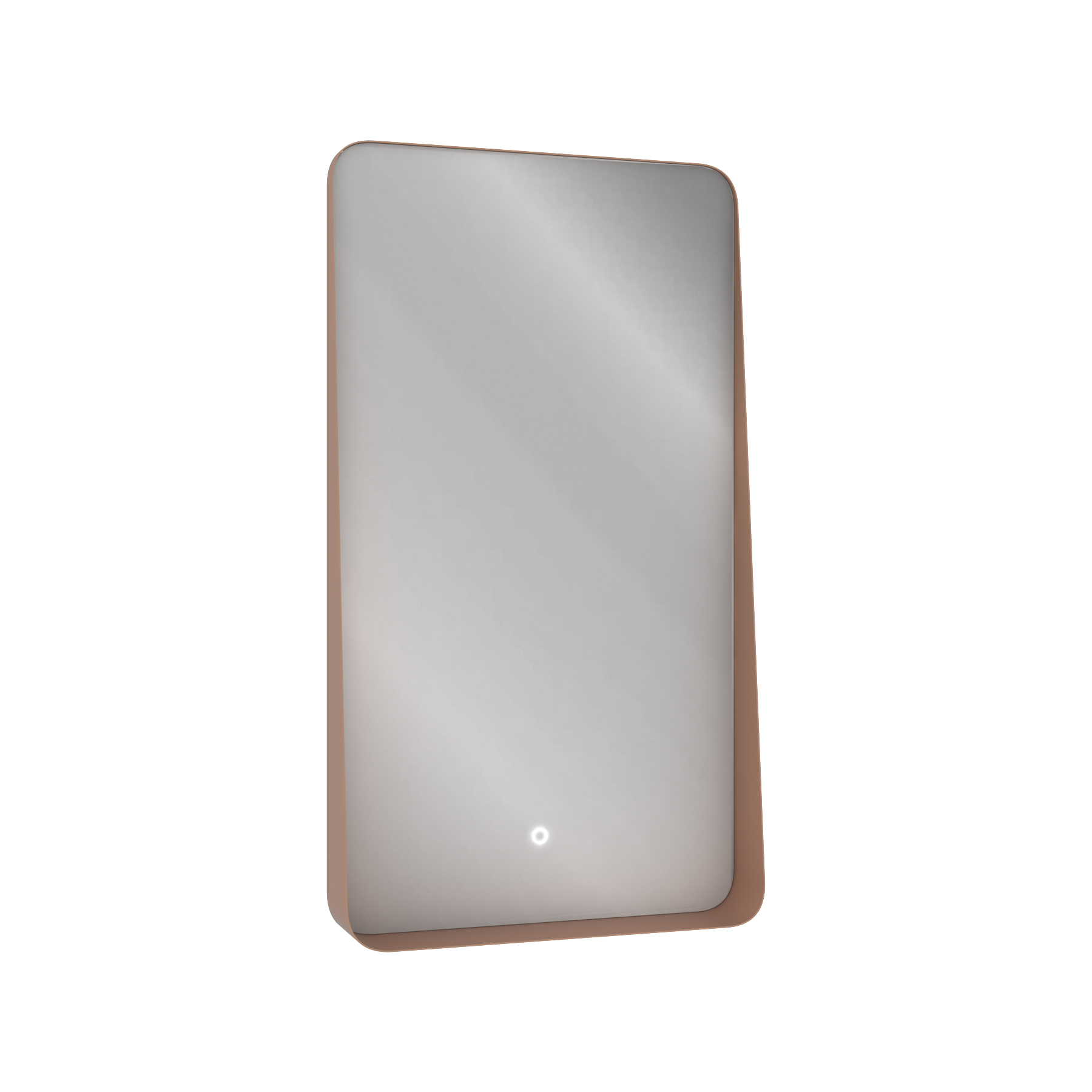 Verona 900 x 500mm Backlit LED Illuminated Framed Mirror with Demister Pad & Touch Sensor  - Multiple Colours