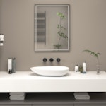 Oslo 600 x 800mm LED Traditional Mirror with Touch Sensor & Anti-Fog