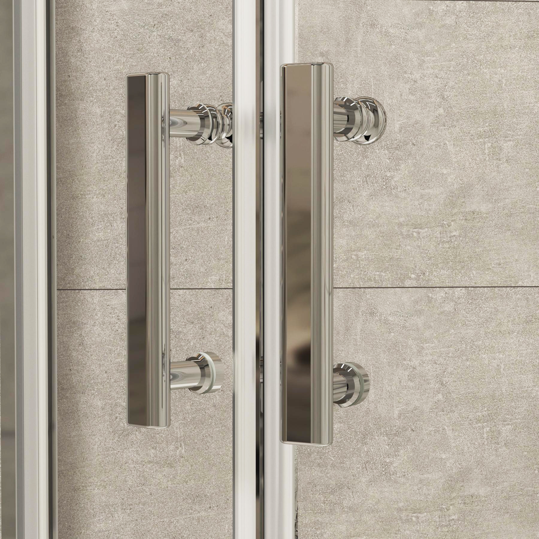 Imperial 1000 x 1000mm Quadrant Shower Enclosure 6mm - Double Sliding Doors