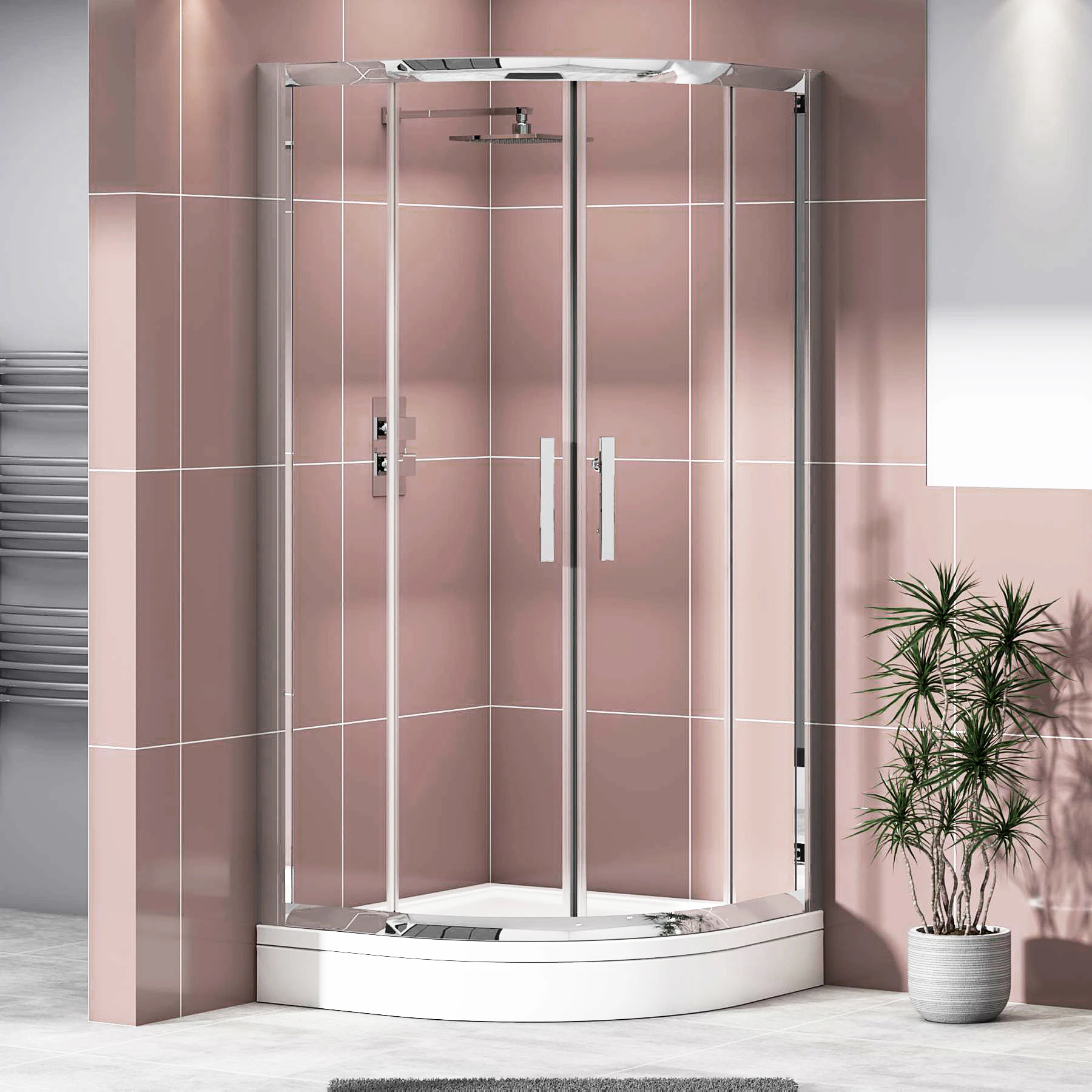 Quadrant Shower Doors 800mm