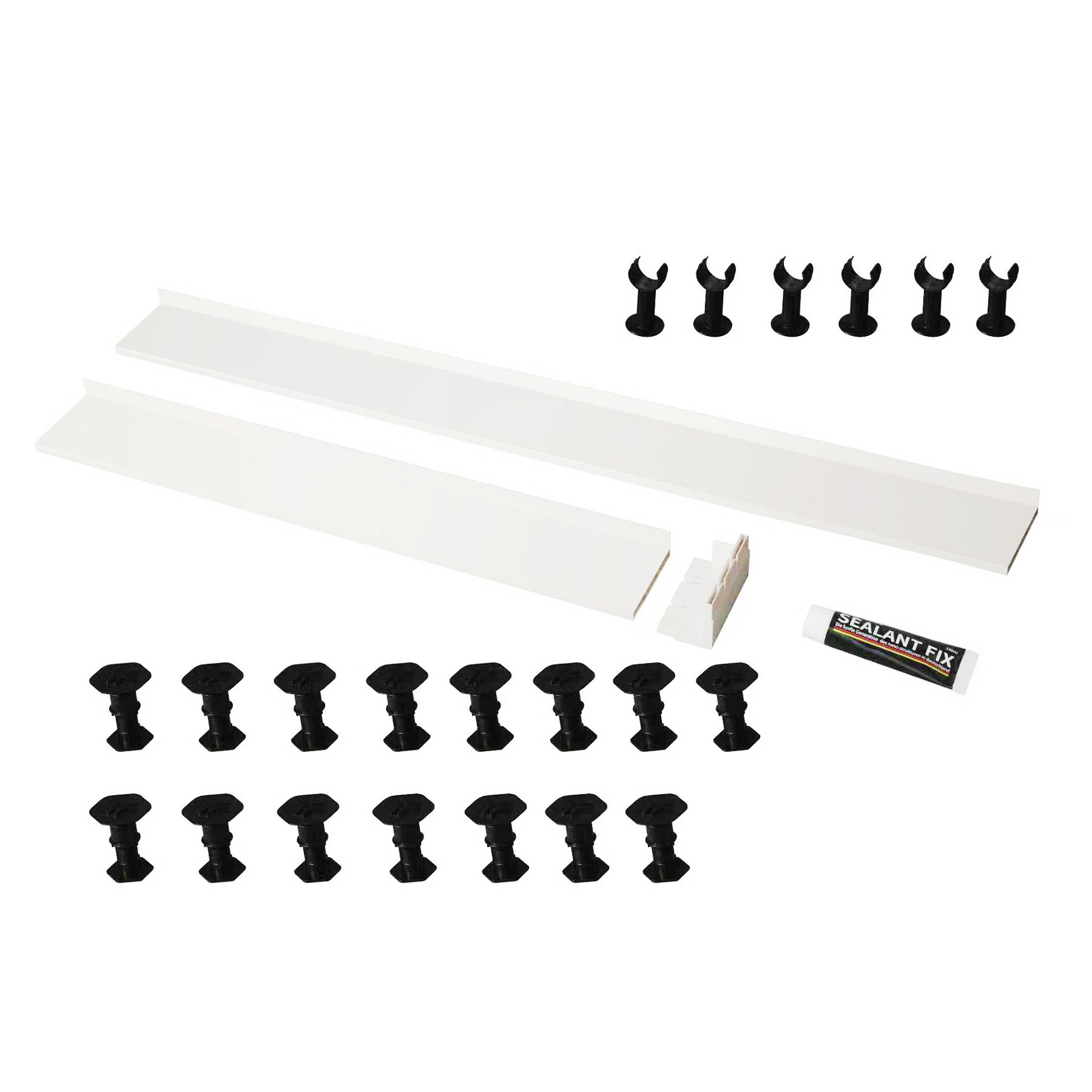 Apex Riser Kit for Rectangular / Square Shower Enclosure Trays - 1100 ...
