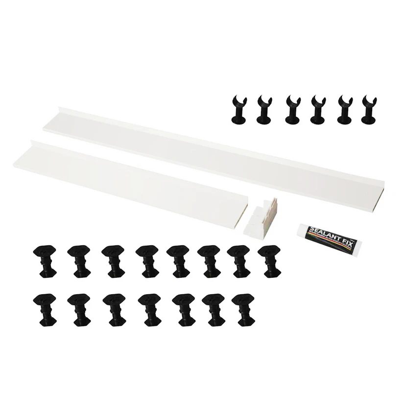 Shower Base Riser Apex Riser Kit for Rectangular / Square Shower Enclosure Trays - 1100 ...