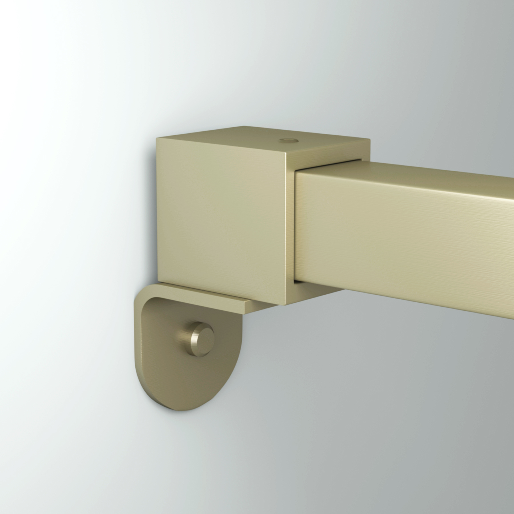 Marbella Brushed Nickel Walk In Wet Room Shower Screen with Outer Frame 8mm Easy Clean Glass