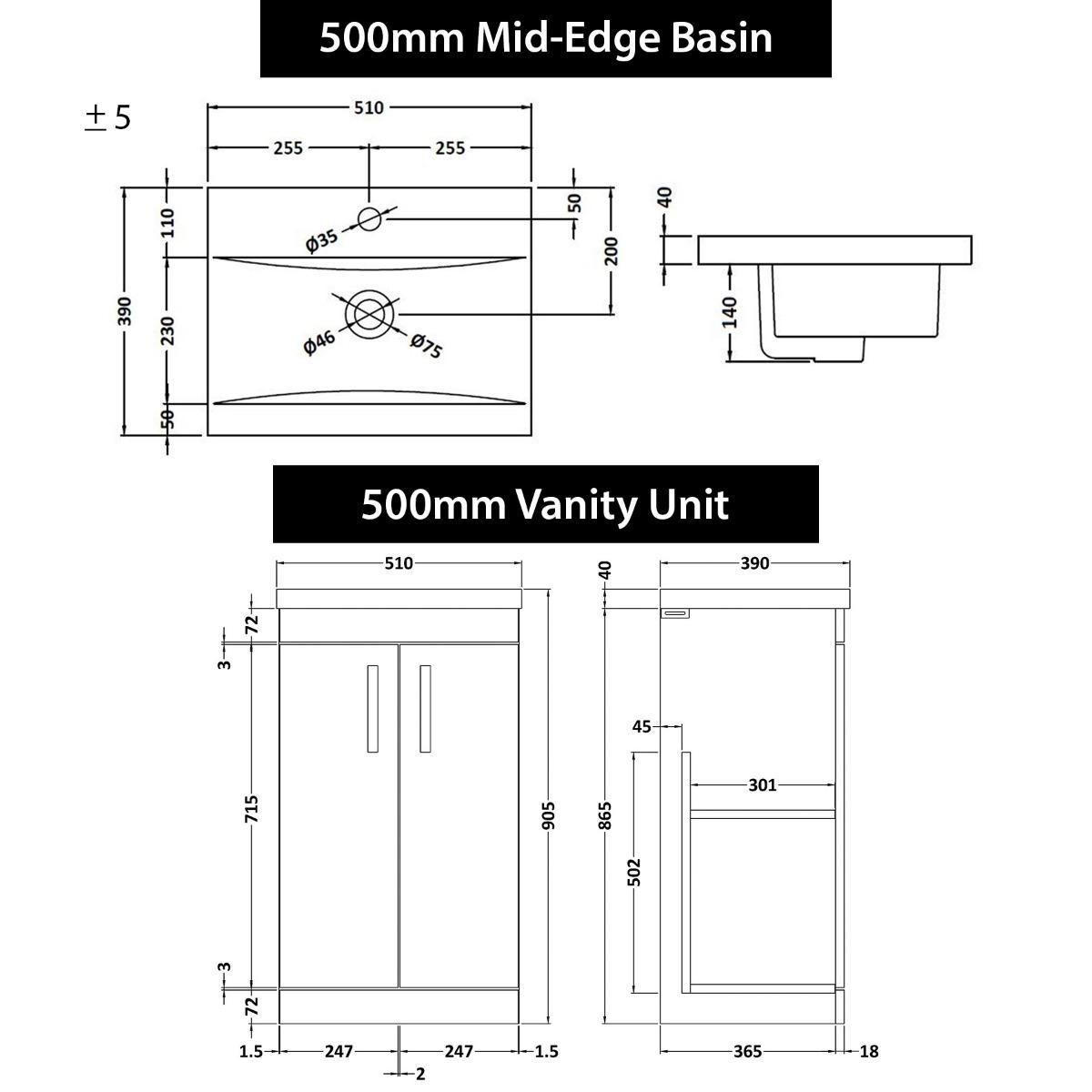 1800 X 800mm Cesar Square Single Ended Bath + Rimless Close Coupled Toilet & Grey Gloss Vanity Unit Basin