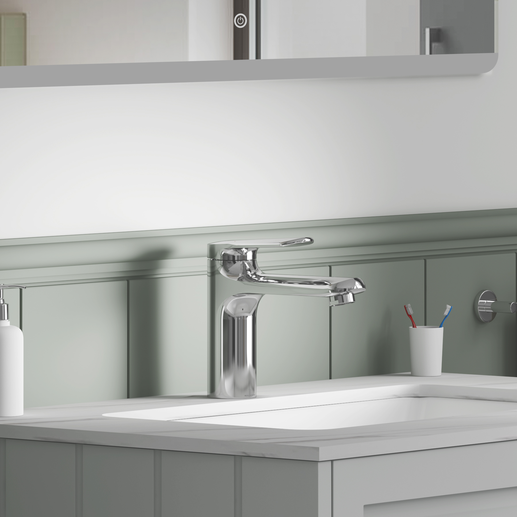 Luxe Mono Basin Mixer Lever Tap Elegant Design