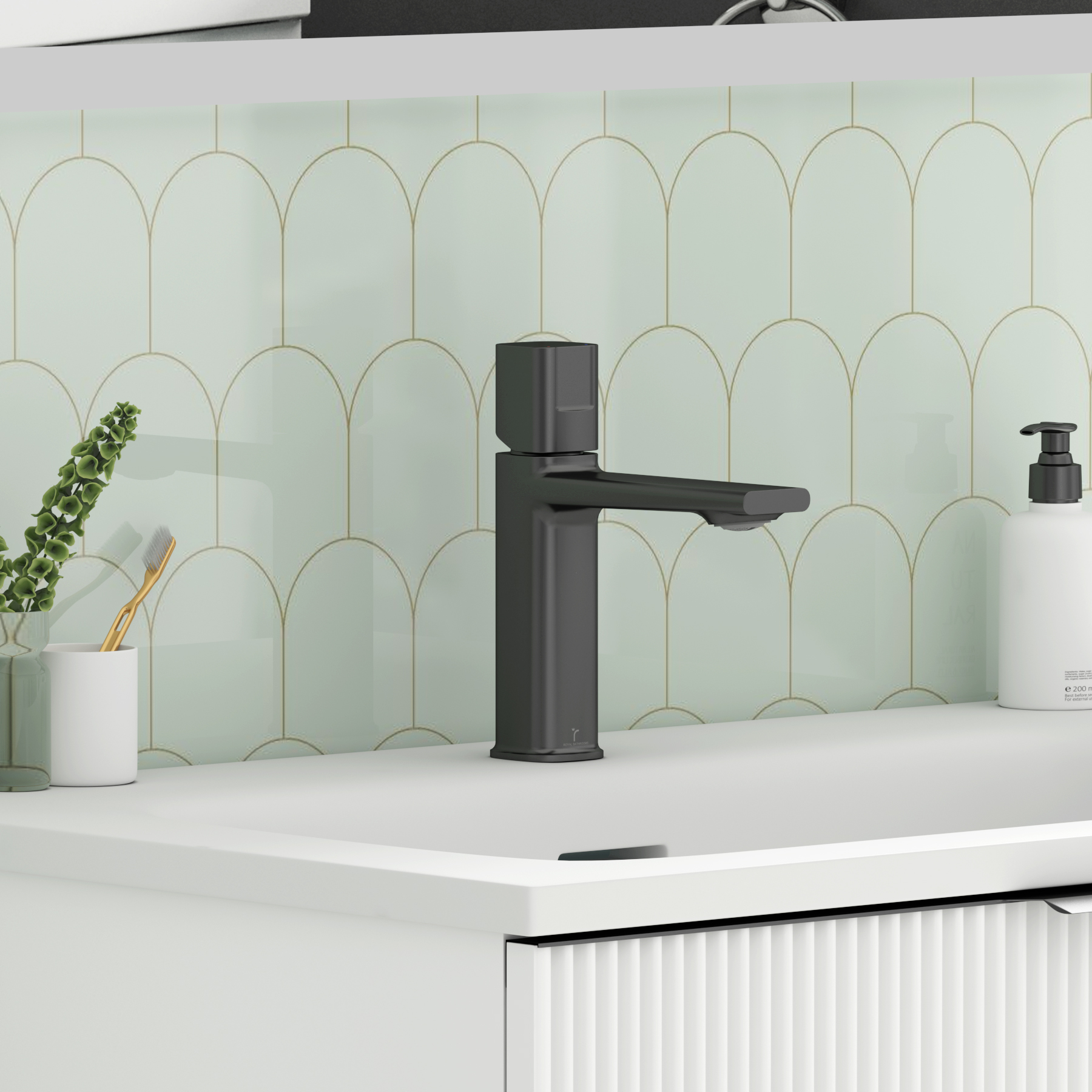 Spin Mono Basin Mixer Tap Elegant Design