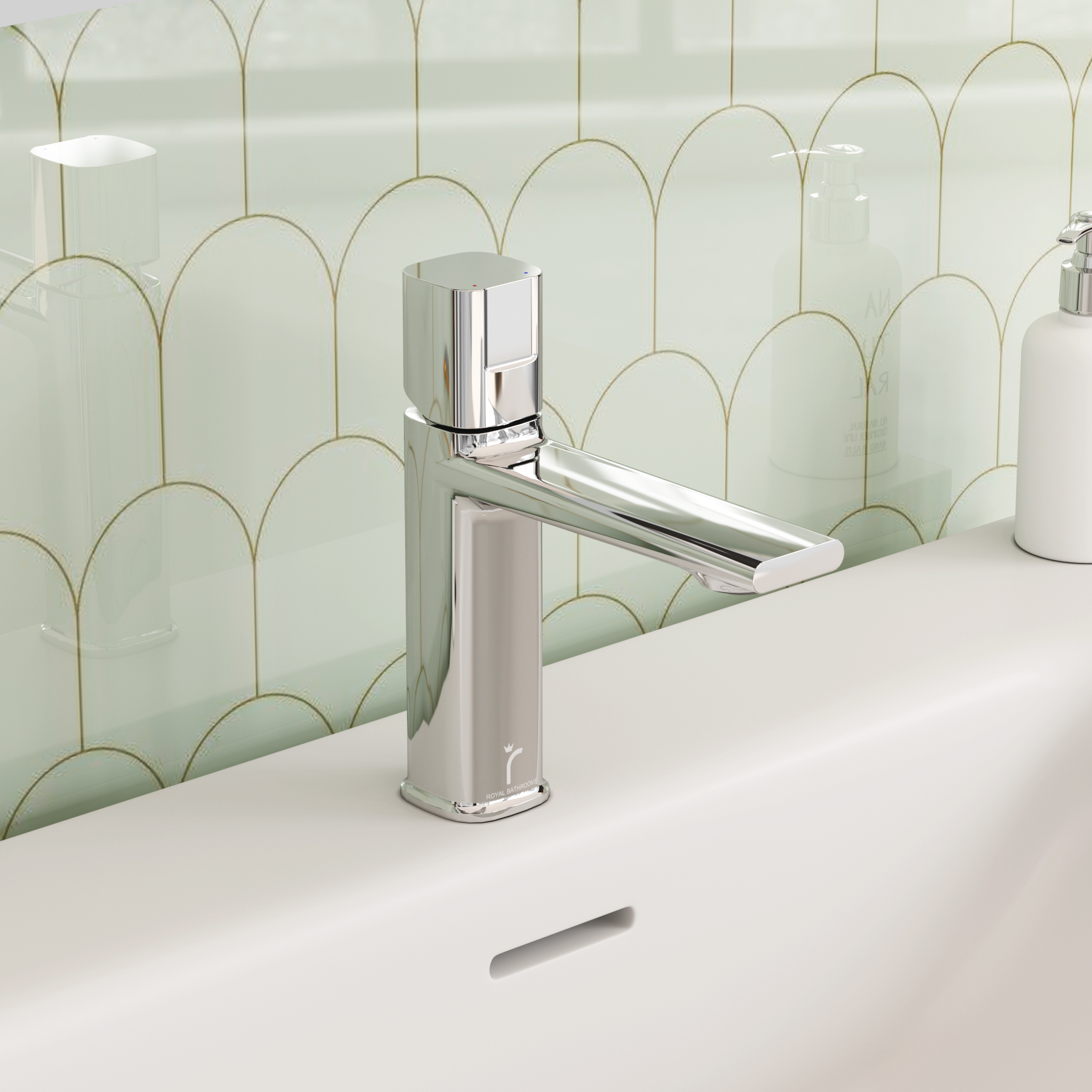 Spin Mono Basin Mixer Tap Elegant Design