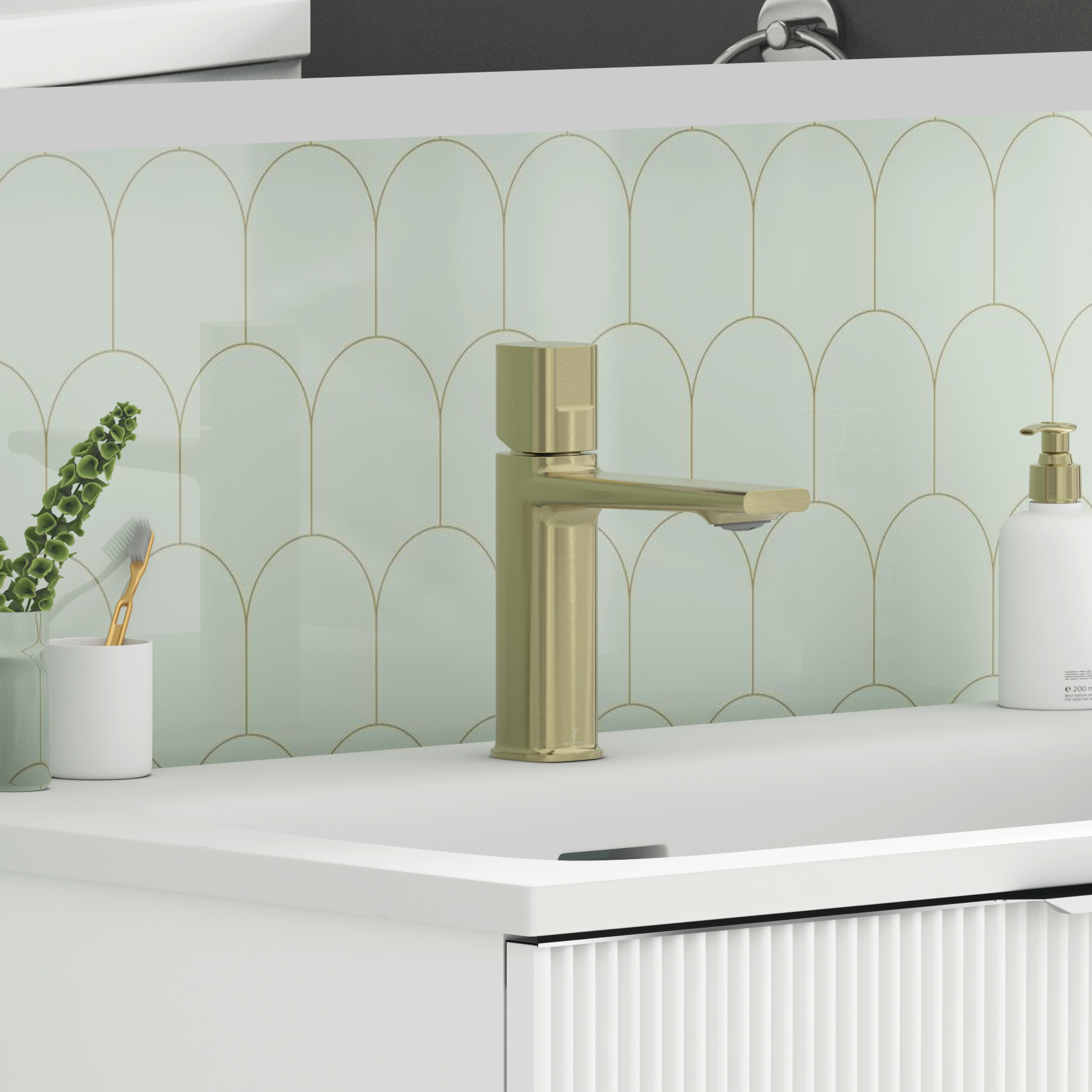 Spin Mono Basin Mixer Tap Elegant Design