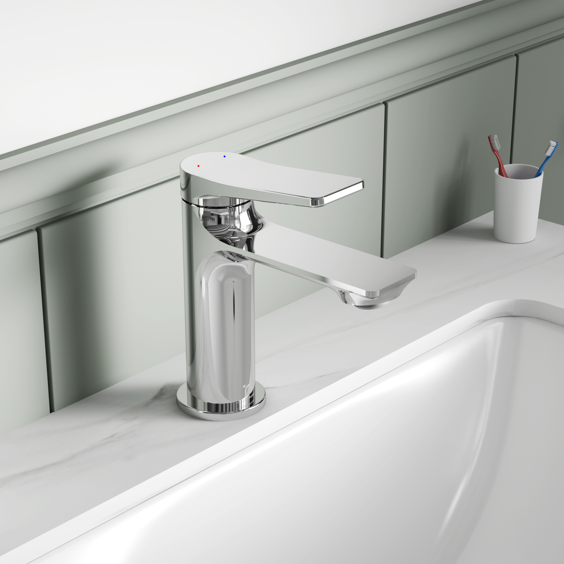 Elara Mono Basin Mixer Lever Tap Elegant Design