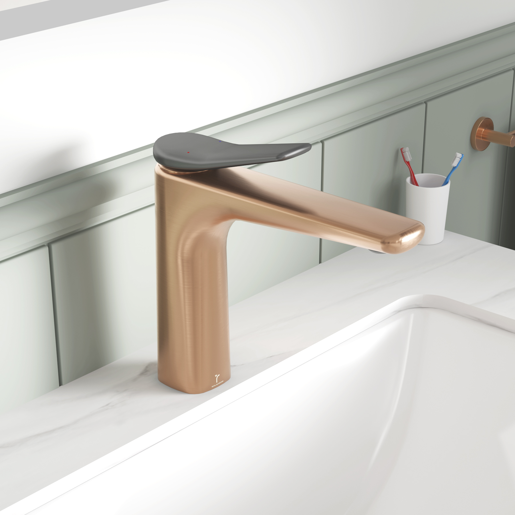 Revno Square Mono Basin Mixer Tap Elegant Design