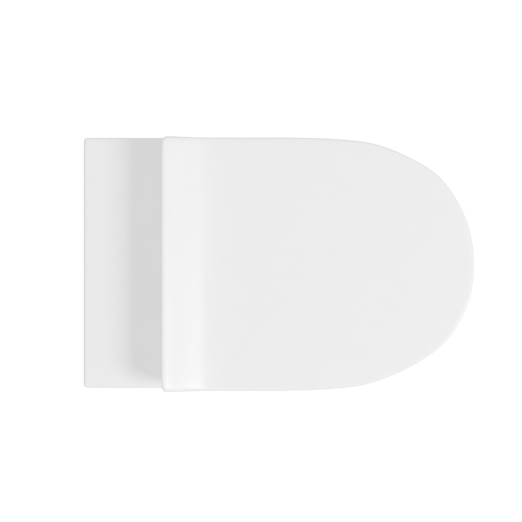 Back to Wall Rimless Toilet BTW Pan with Slim Soft Close Seat Abacus