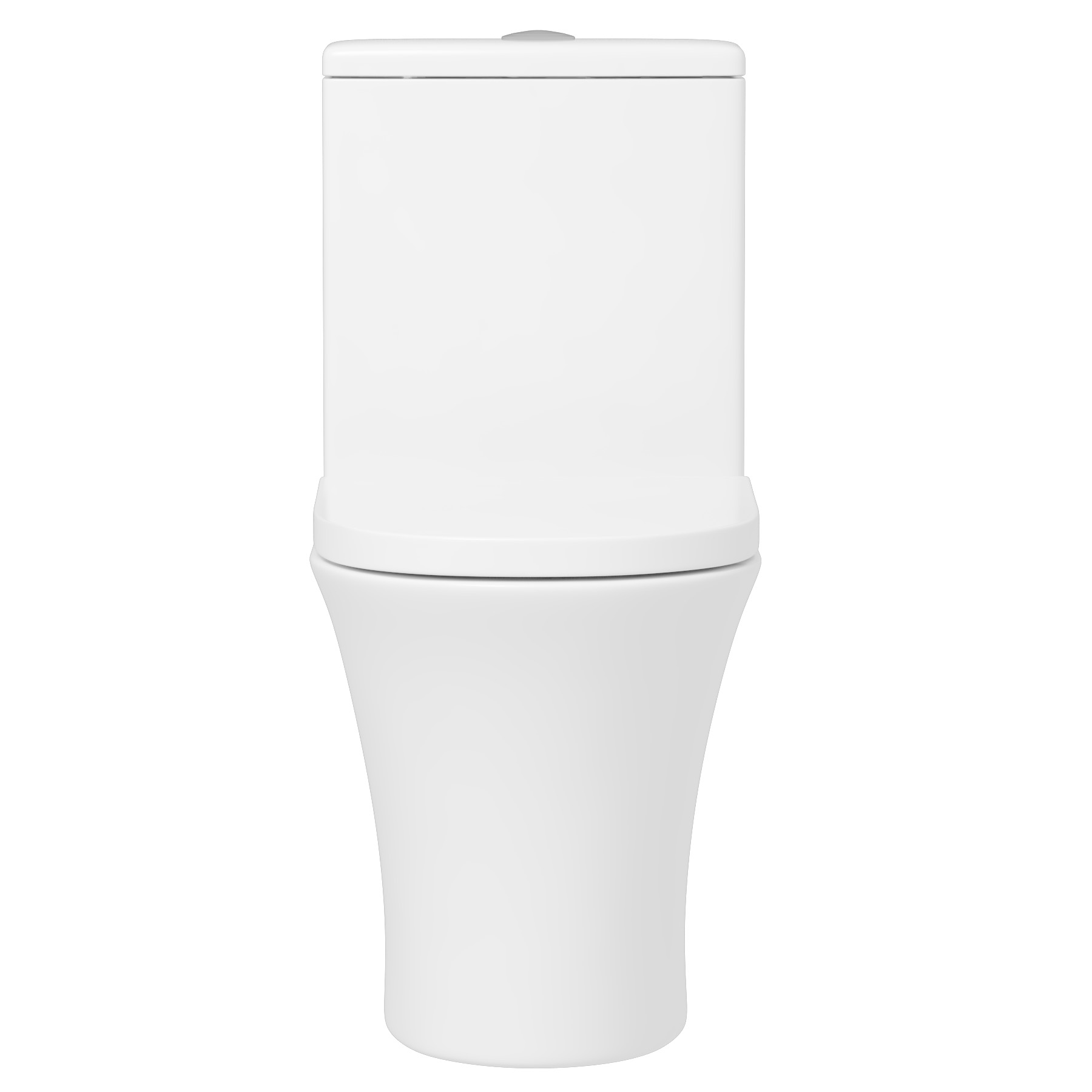 Amaze Rimless Close Coupled Toilet and Soft Close Seat with Cistern