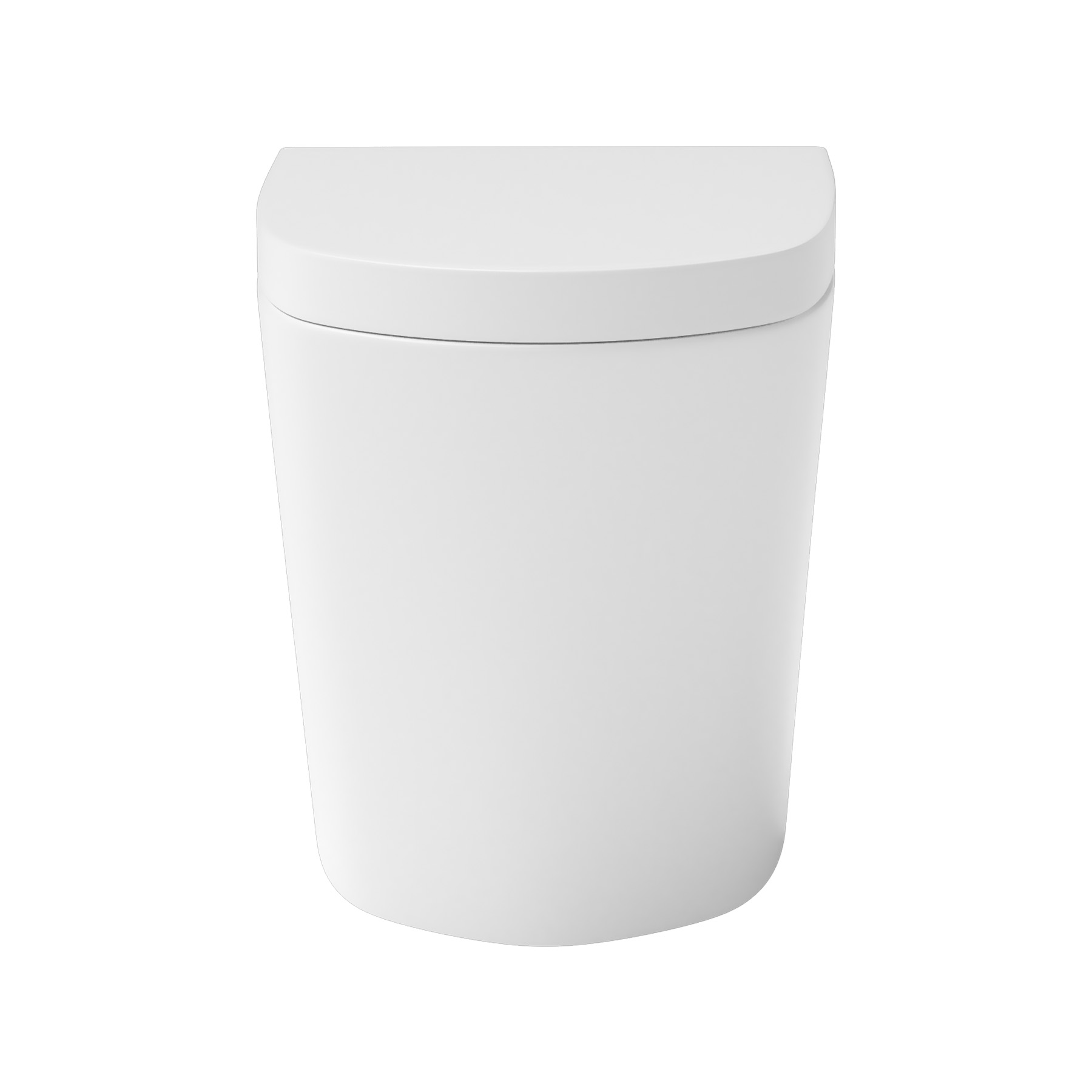 Rimless Back to Wall Toilet Pan with Soft Close Seat - Cesar
