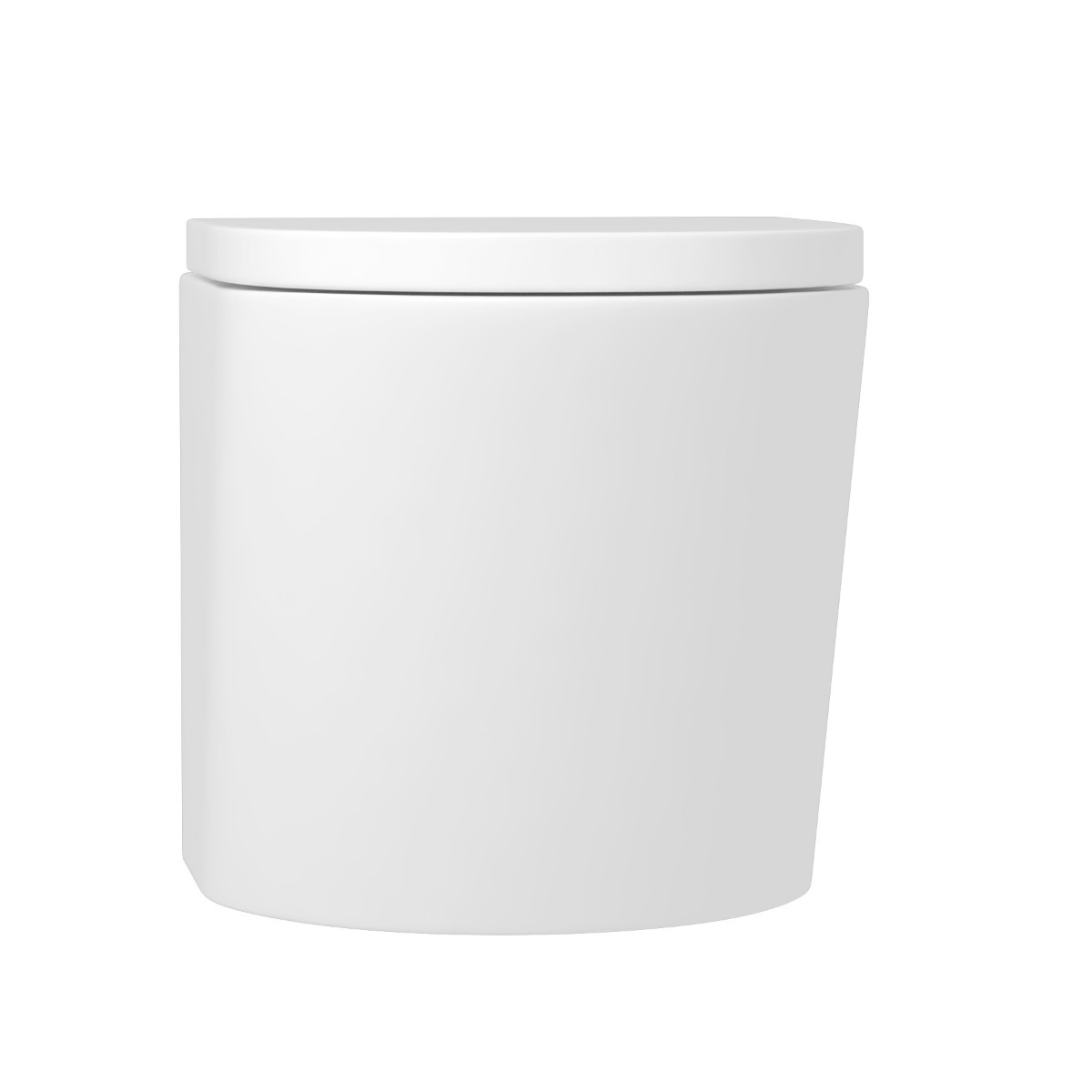 Rimless Short Projection Wall Hung Toilet and Soft Close Seat - Cesar
