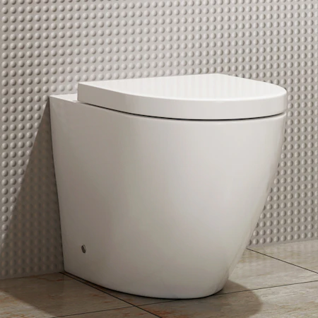 Elva Back to Wall Rimless Toilet with Soft Close Seat