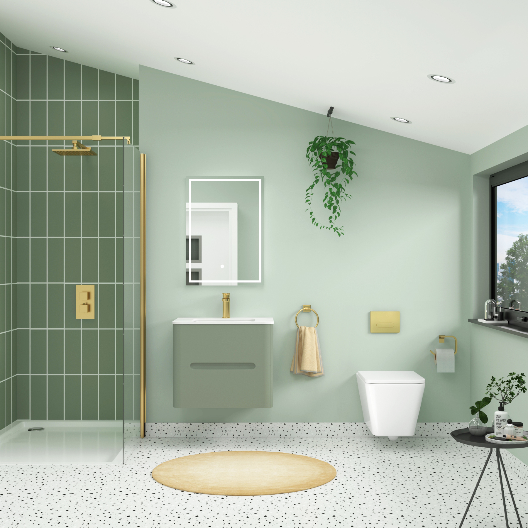 Elena Wall Hung Toilet Rimless Pan with Soft Close Seat