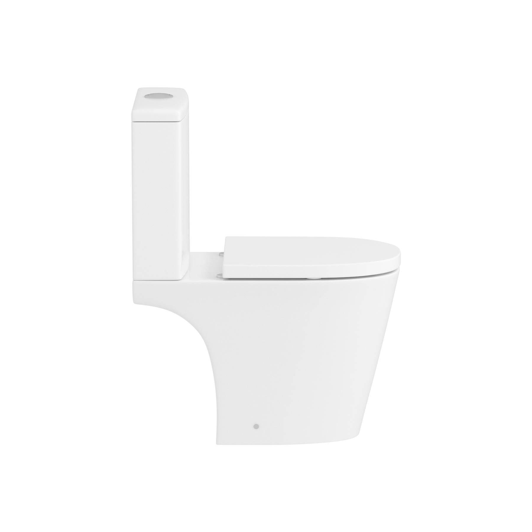 Nova Close Coupled Toilet Rimless with Soft Close Seat and Cistern