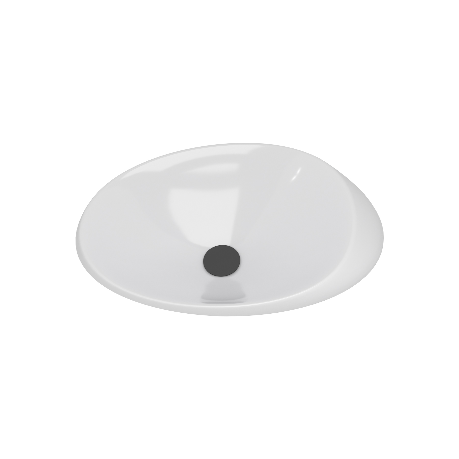 Nova Oval Counter Top Basin Vessels 490mm  Sit On Worktop