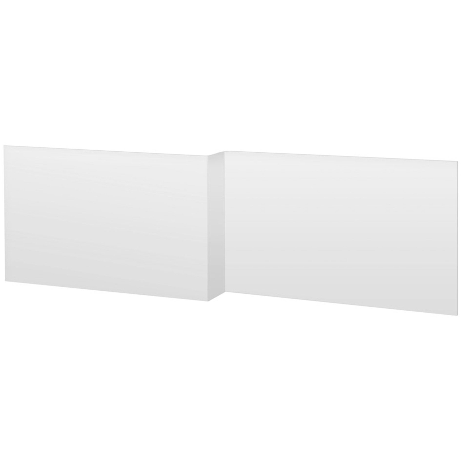 L Shaped 1700mm Acrylic Bath Front Panel