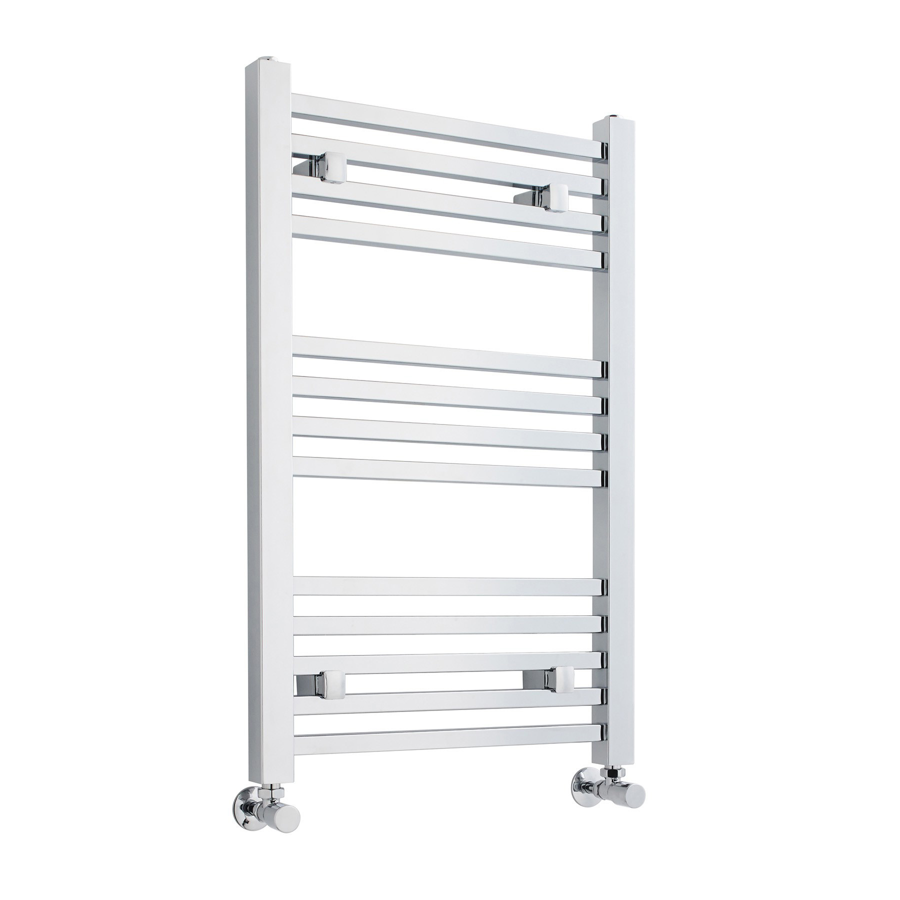 Arno Heated Towel Rail 800 x 500mm Square Ladder - Chrome