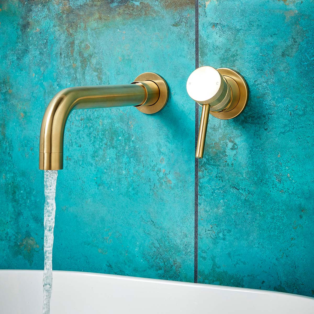 Core Wall Mounted Round Mono Basin Mixer Tap Sleek Design