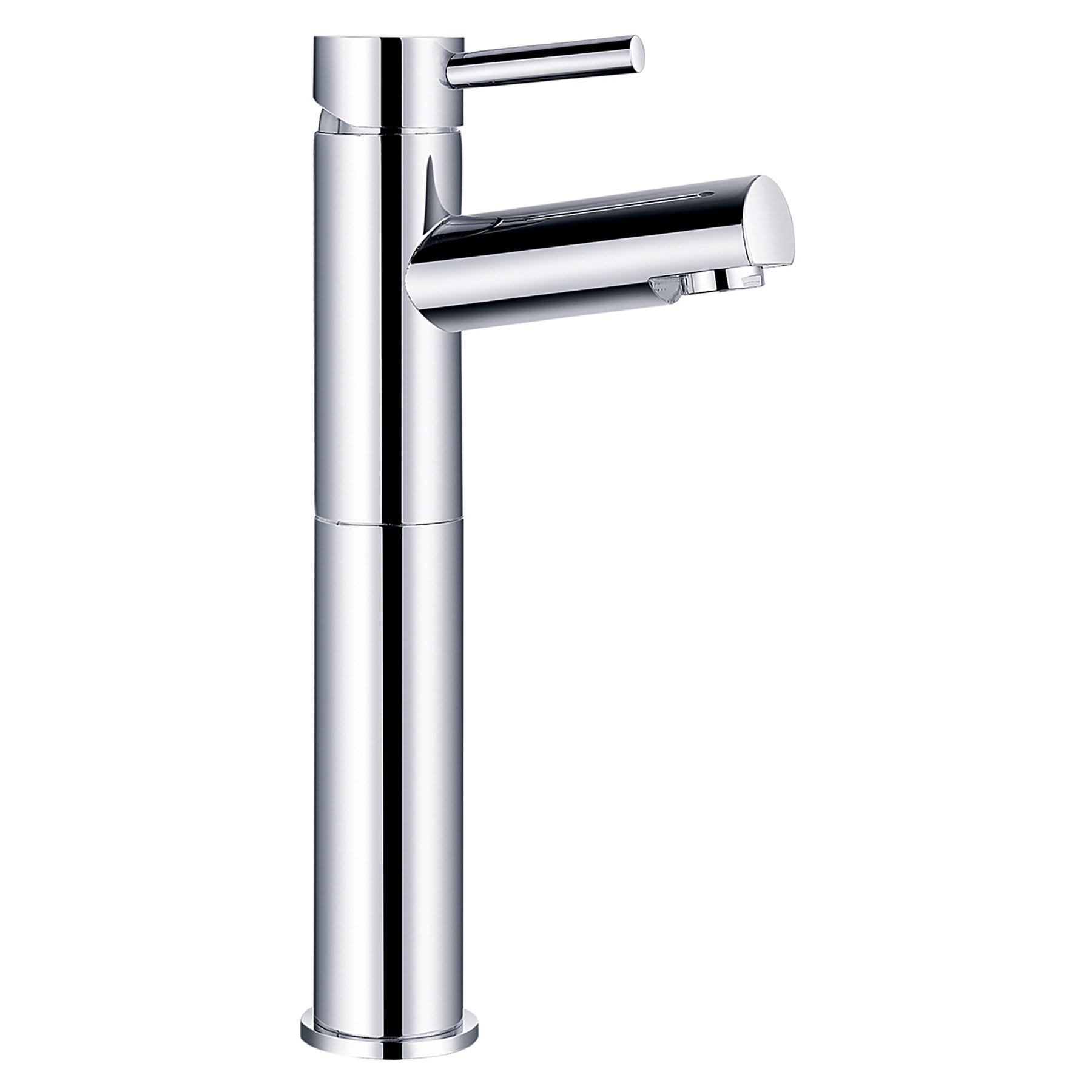 Plan High Rise Mono Basin Mixer Tap contemporary Design - Chrome