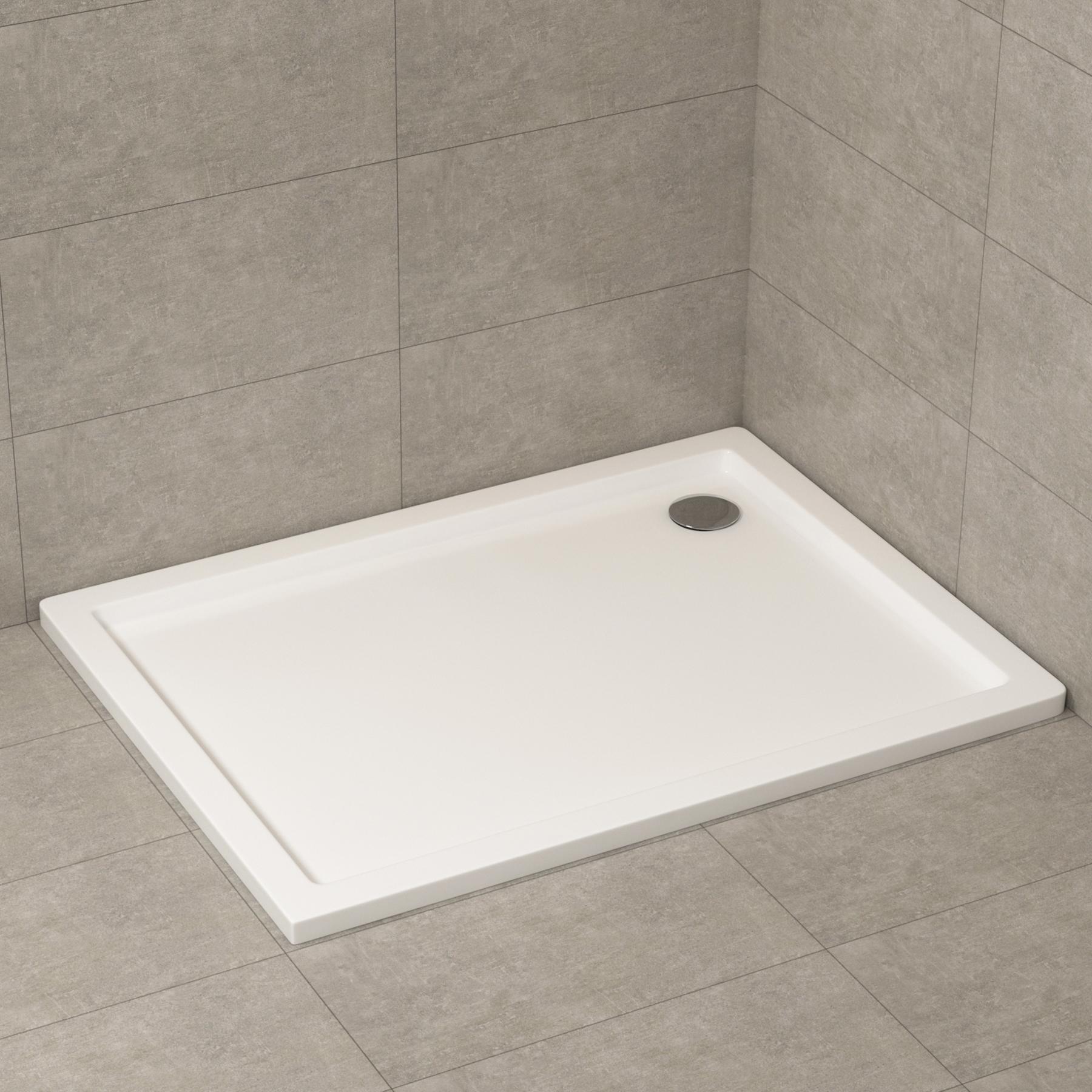 Hudson Reed Rectangular Pearlstone Shower Tray - Various Sizes